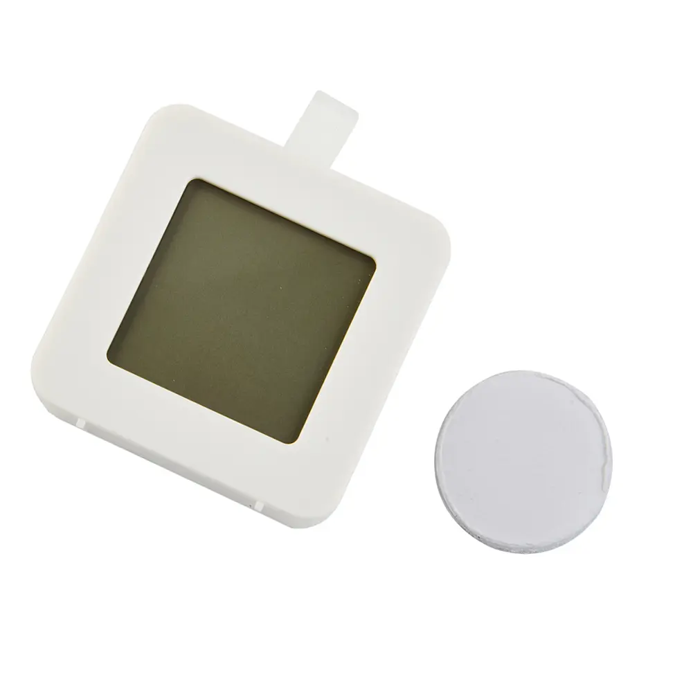 White Humidity Meter Sensor Gauge Living Room Lcd ...