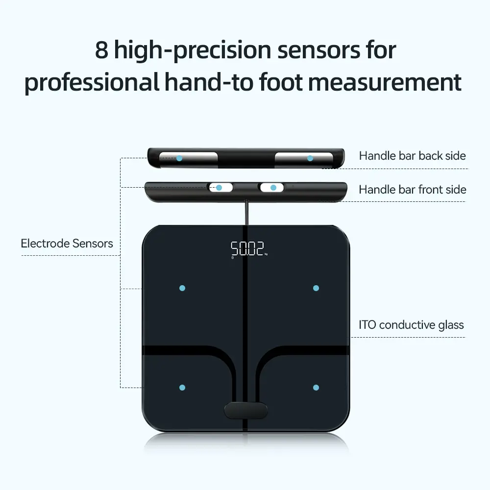 Voice-Announced Smart Weight And Body Fat Scale