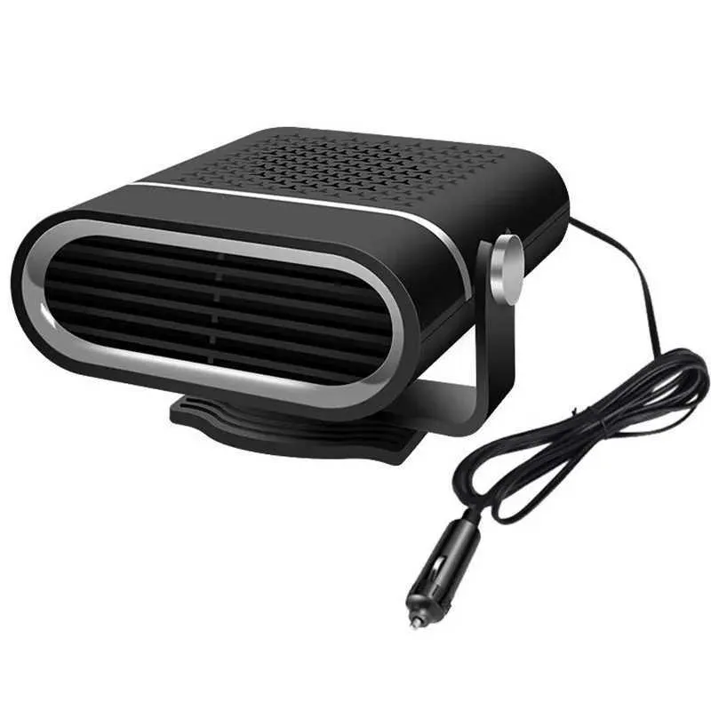 12V 24V Car Fan Heater Defogging And Defrosting Heater For Front Windshield Of Cars Mini Portable Car Heating Machine