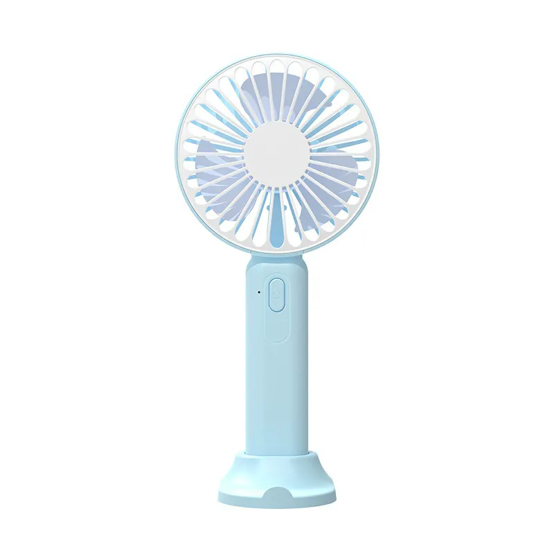USB Mini Handheld Fan Rechargeable Silent Fan for Students, Desktop, and Dorm Use