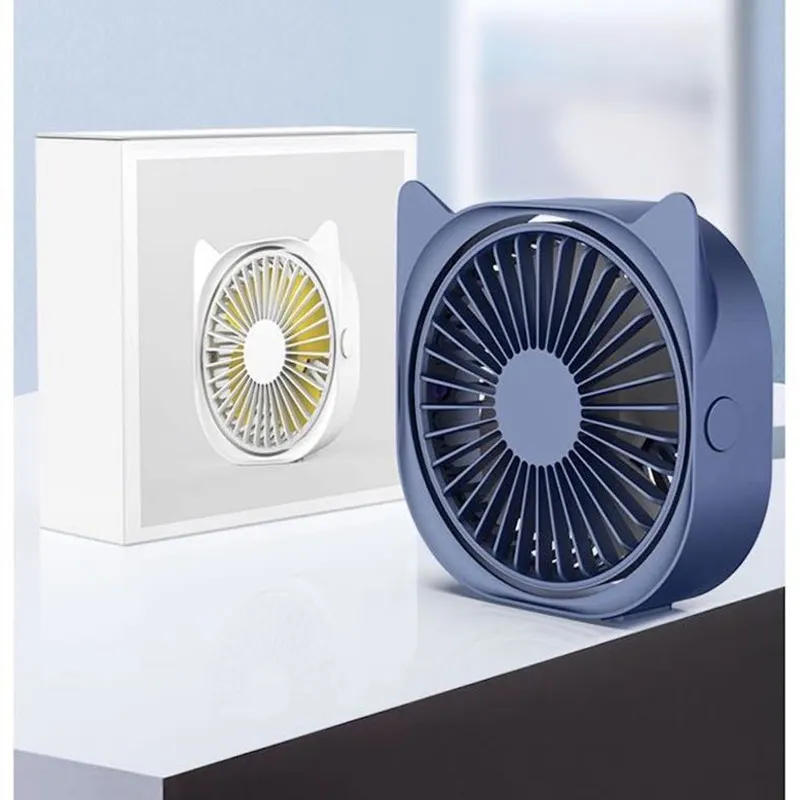 Creative Mini USB Fan Portable Desktop Electric Fan for Student Dorms or Office
