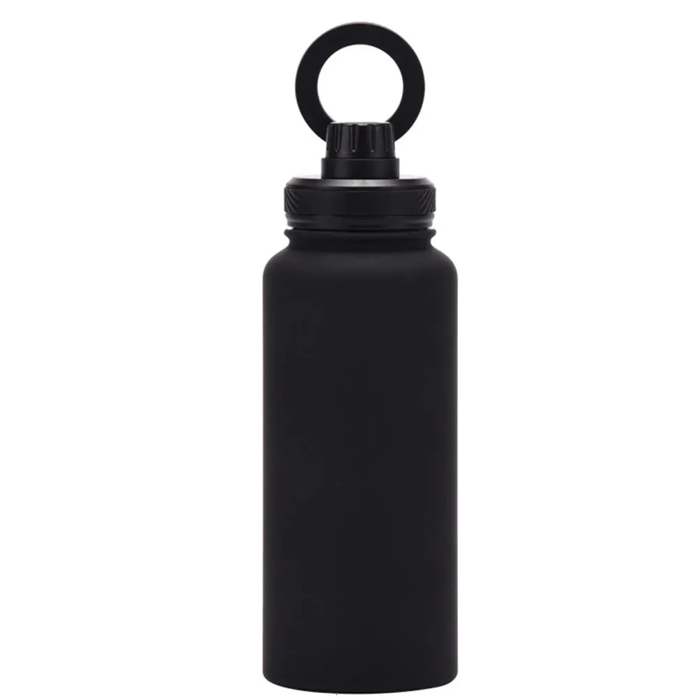 Insulated Bottle with Rotating Phone Holder Stainless Steel Water Bottle Cycling Bottle Coffee Mug Thermal