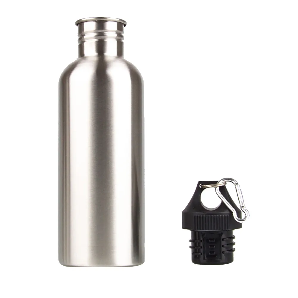 Water Bottles Stainless Steel Bottle Wide Mouth Drinking Camping Cycling Bicycle Water Bottle