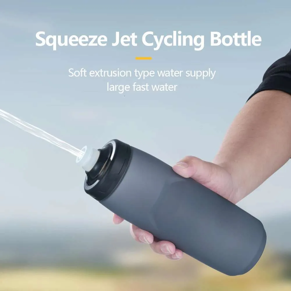Cycling Water Bottle Ultra light Leak-proof squeezable Taste-free Camping Hiking Sports Bicycle Kettle