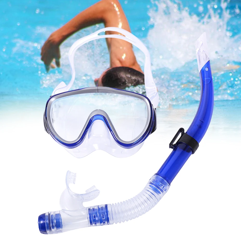 Adjustable Scuba Diving Mask No-Leak Snorkel Tube ...