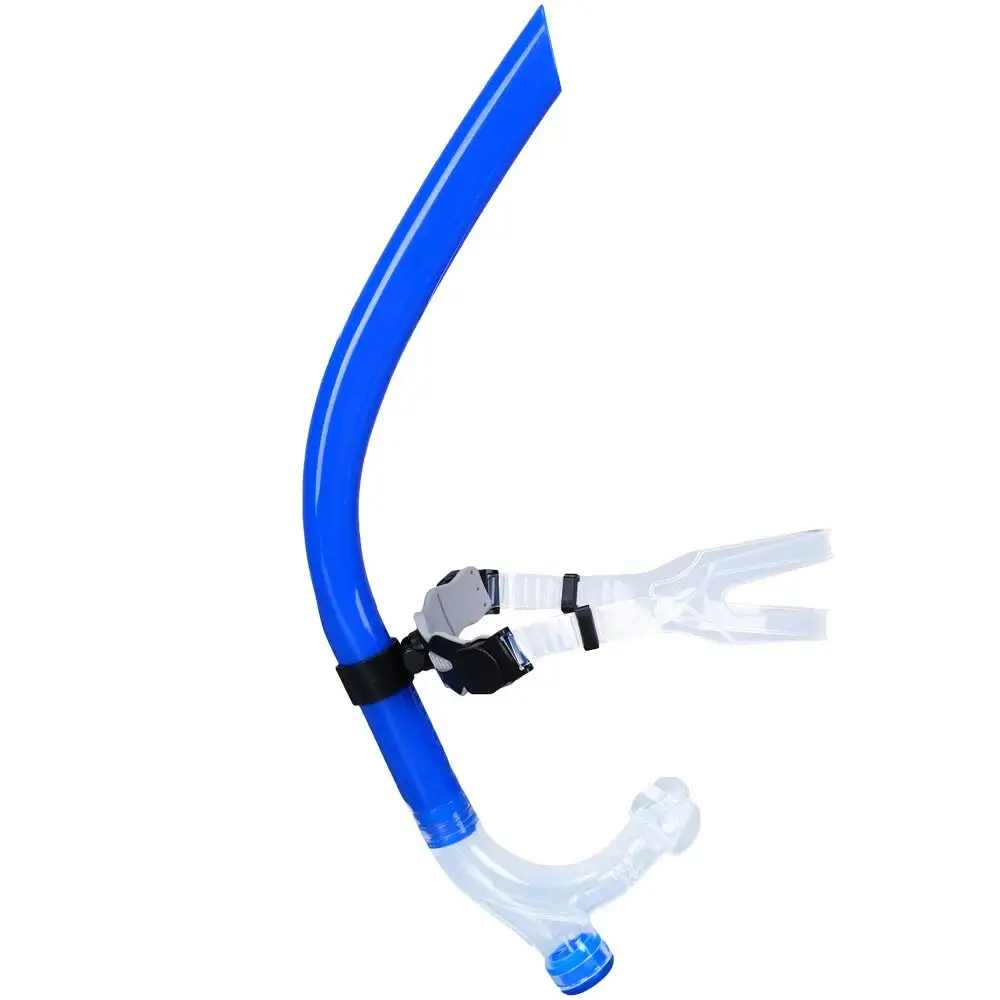 Center Mount Swim Training Snorkel with Comfort Mo...