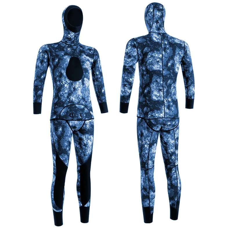 Spearfishing Wetsuit Diving Chloroprene Rubber Wet Suit Camouflage Spearfishing Men Wetsuit