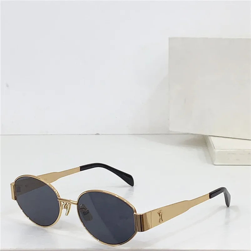 Metal Sunglasses Vintage Small Oval Frame Simple And Popular Style Versatile Outdoor Uv400 Protection Eyewear