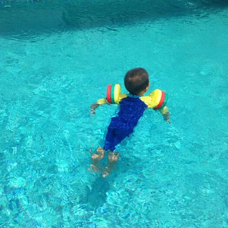 Foam Swim Discs Arm Bands Floating Sleeves Inflatable Pool Float Board for Children Exercises
