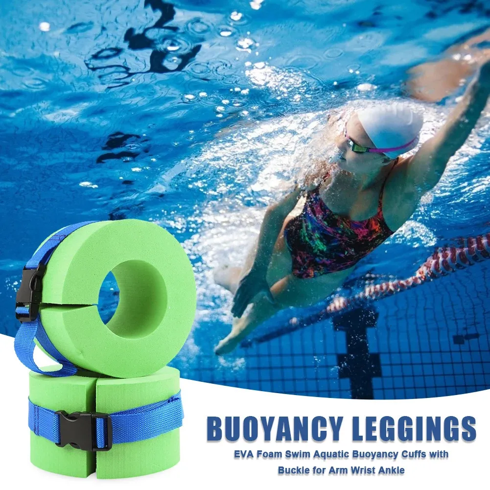 Adjustable Aquatic Swim Weights Float Rings Water Fitness Cuffs for Arm Ankle Wrist
