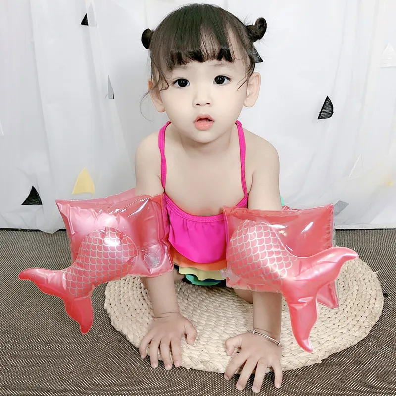 Inflatable Sand Play Arm Swimming Rings Pool Float Safety Training for Toddlers