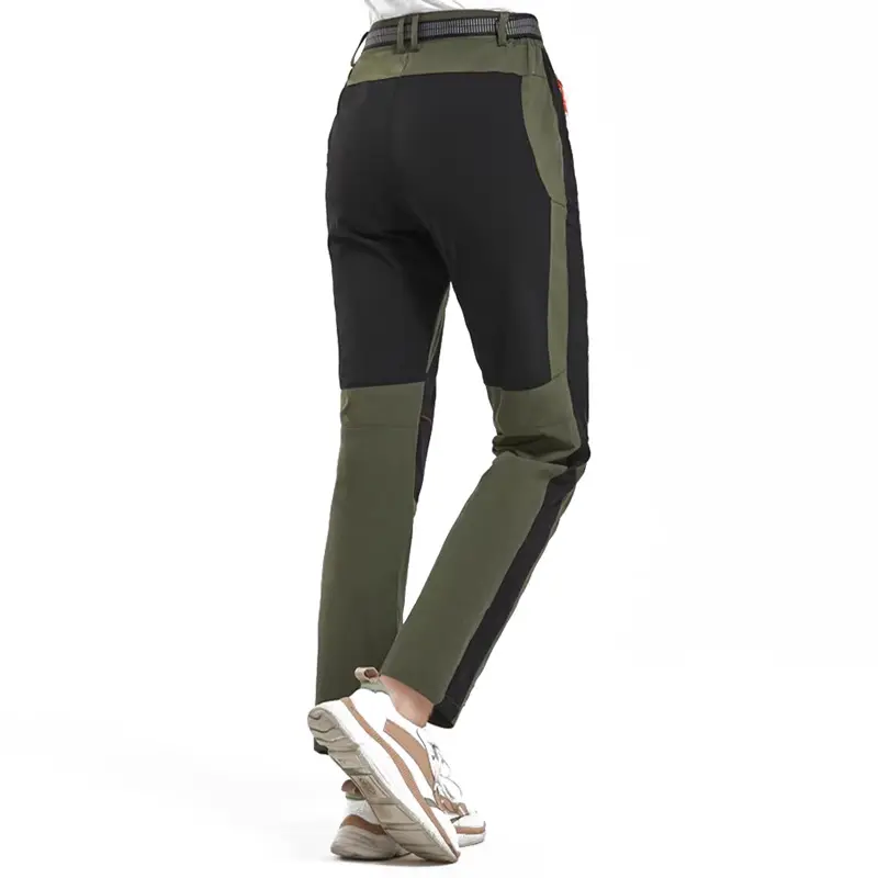Men's Quick-Dry Waterproof Hiking Pants Autumn Spring Outdoor Climbing Running Trousers