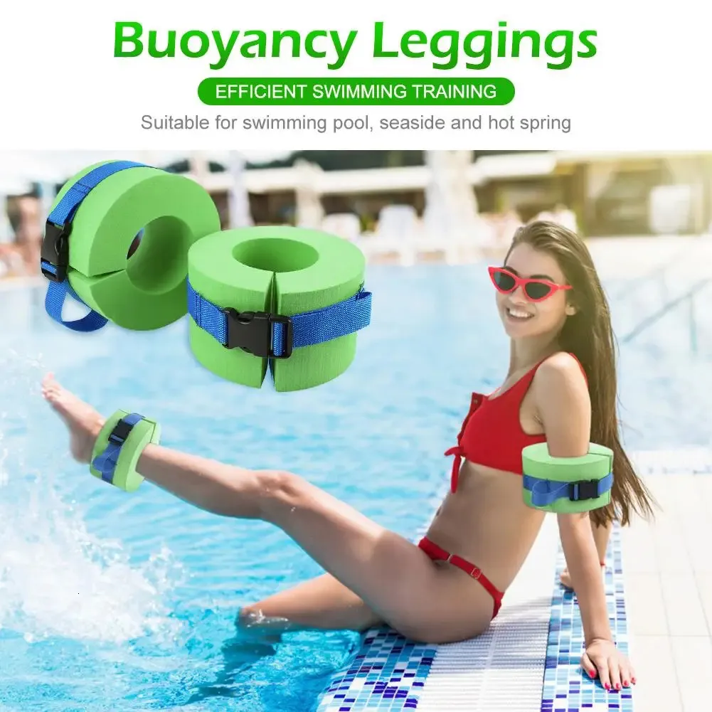 Adjustable Aquatic Swim Weights Float Rings Water Fitness Cuffs for Arm Ankle Wrist