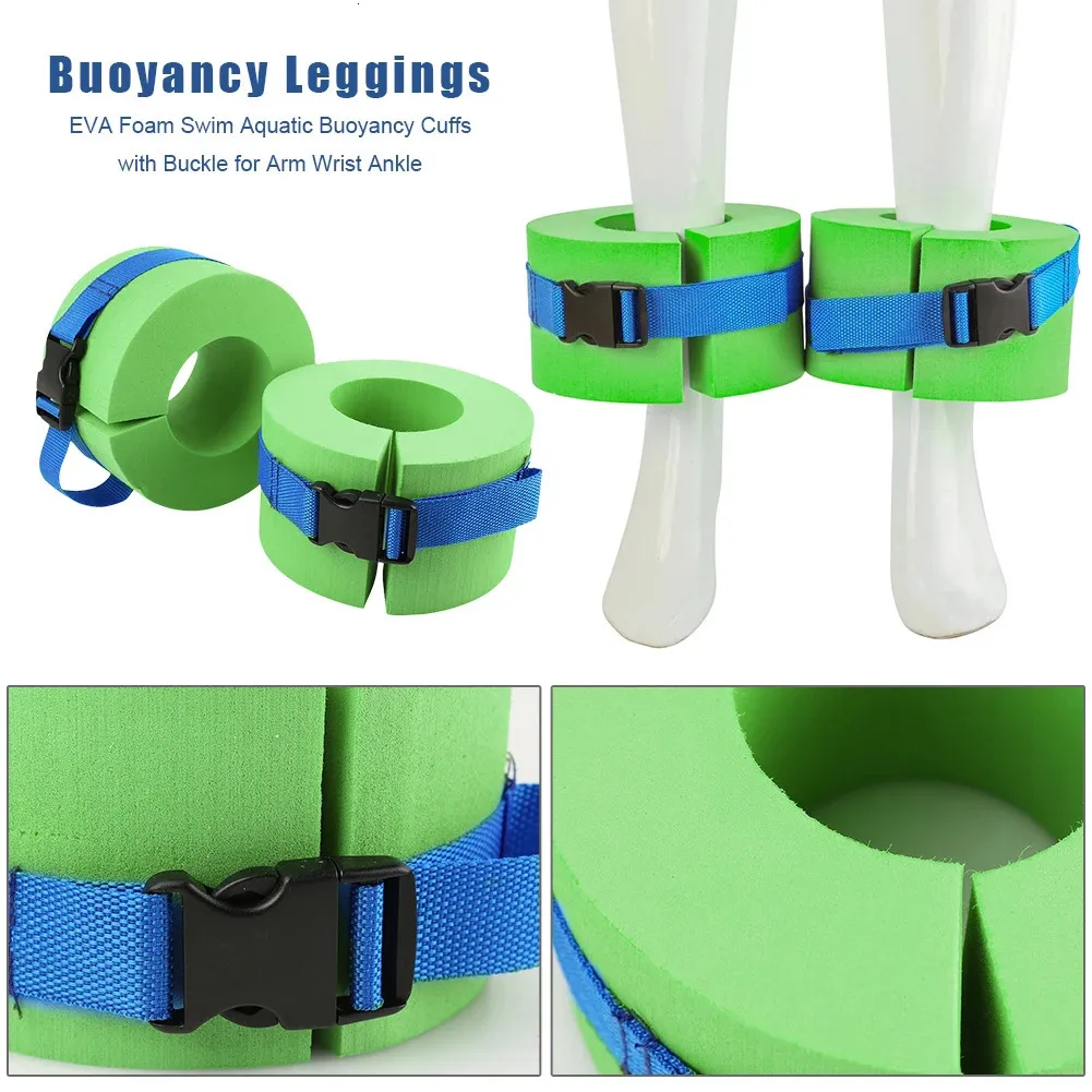 Adjustable Aquatic Swim Weights Float Rings Water Fitness Cuffs for Arm Ankle Wrist