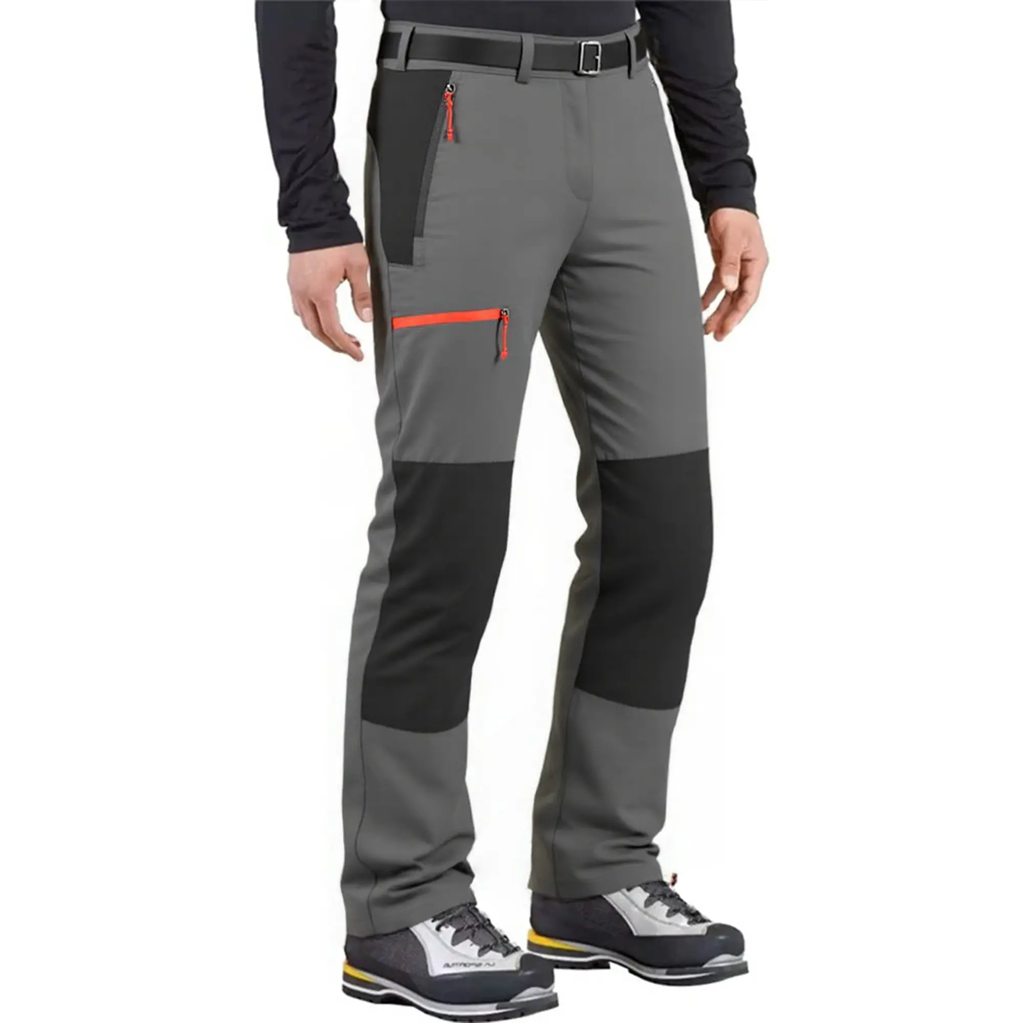 Men’s Quick-Dry Waterproof Hiking Pants Outdoor Trekking Camping Travel Trousers