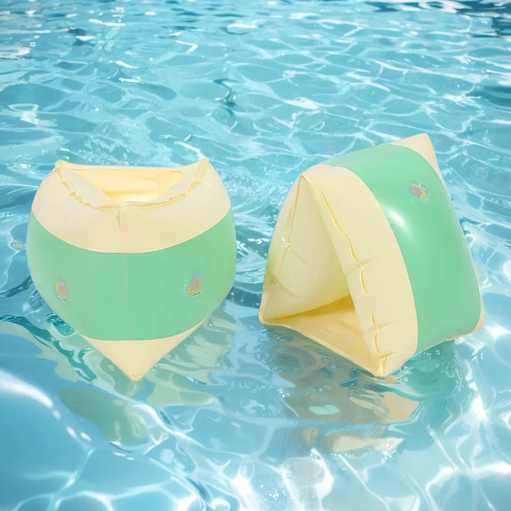 Inflatable PVC Swimming Arm Rings Pool Float Water Amusement Safety Equipment for Kids