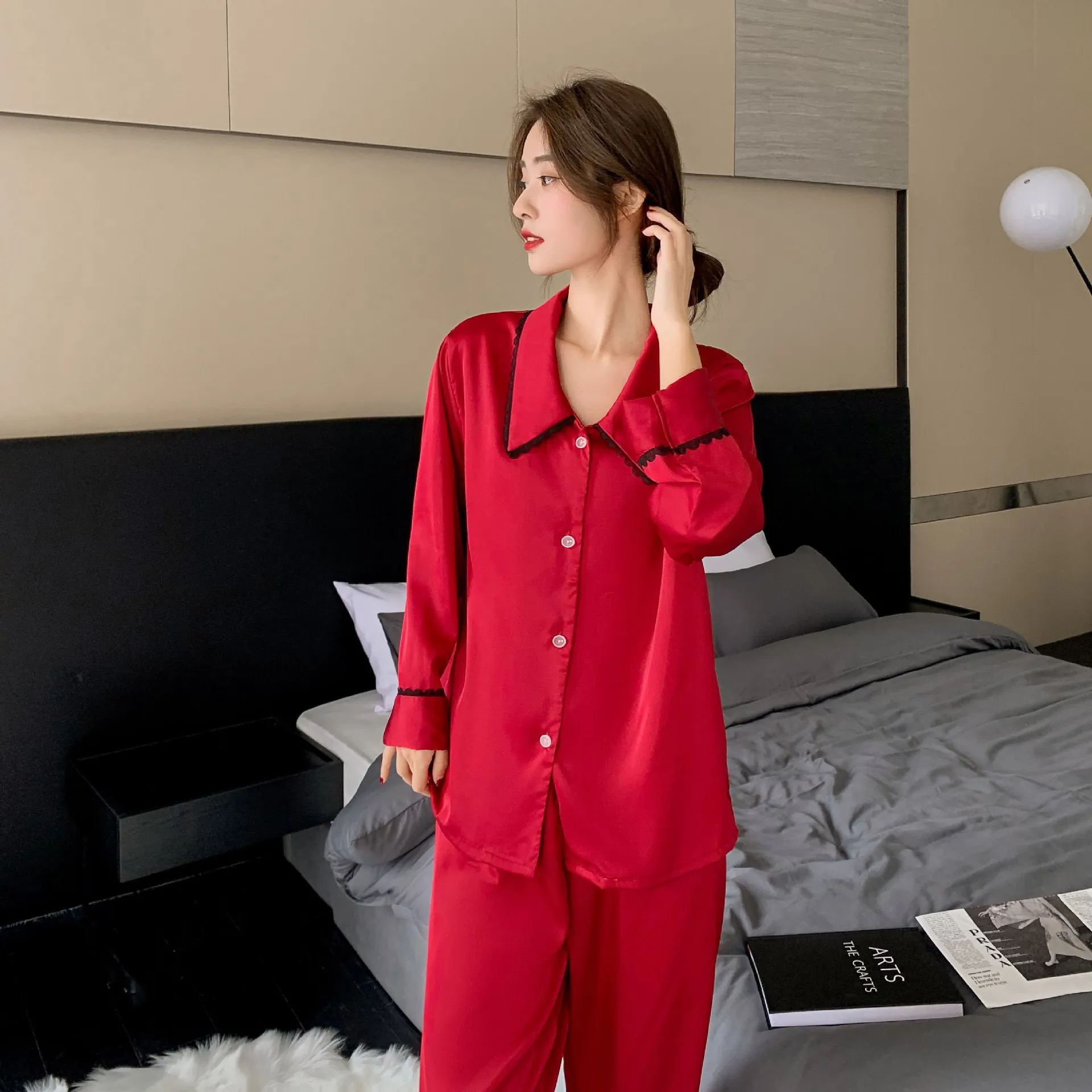 Elegant Ladies' Lounge Suit Premium Quality Ice Si...