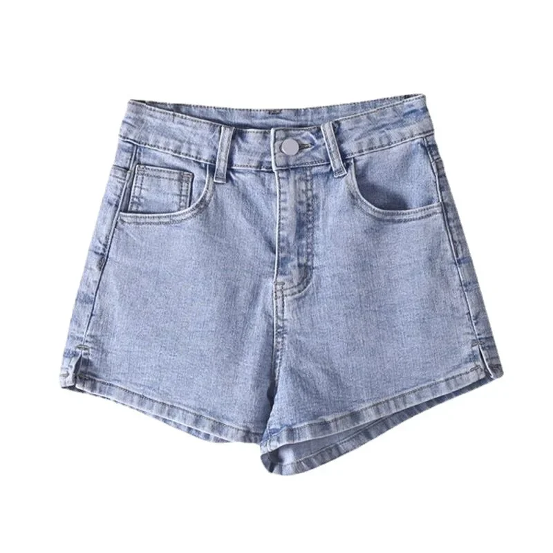 Shorts For Women, Slim Fit, Basic Denim, Simple, Hot Selling, College Style, All-Match For Summer