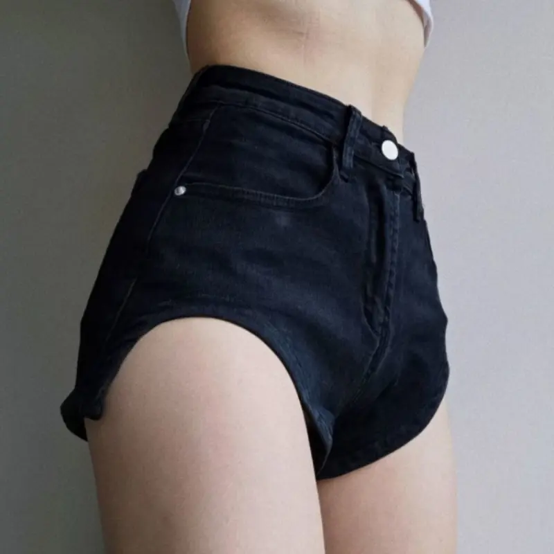 Women's Summer Mini Denim Shorts Cropped Jeans Female Classic Outdoor Clothing