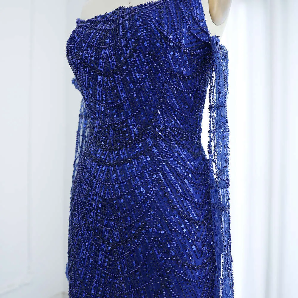 Mermaid  Evening Dresses with Gloves Elegant Women specialParty Gowns