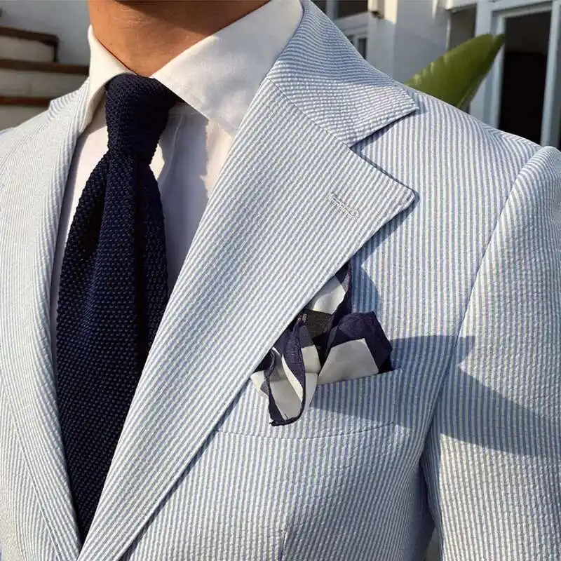 British Gentry Blazer Men Summer Thin Men Leisure ...