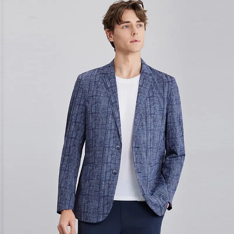High-End Lightweight Knitted Me Qui-Dry Casual Men...