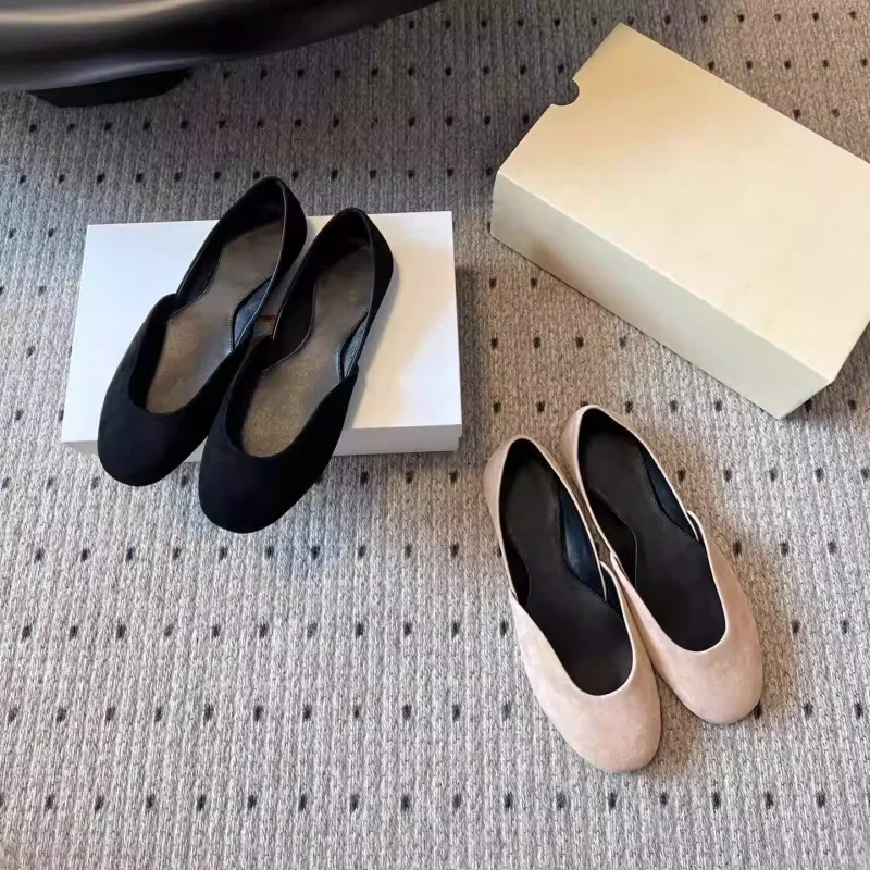 Fashion Casual Shoes Flat Bottom Ballet Shoes Wome...