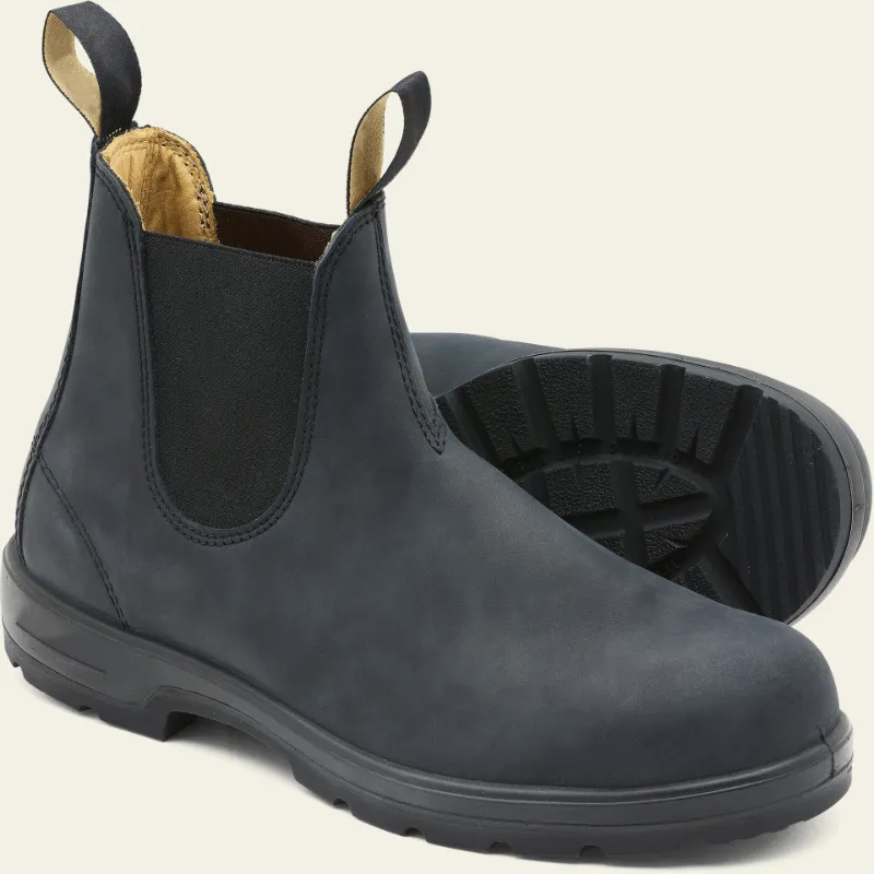Luxury Retro Leather Shoes Men Chelsea Boots Casual Comfortable Unisex Ankle Boots Men's Work Boots