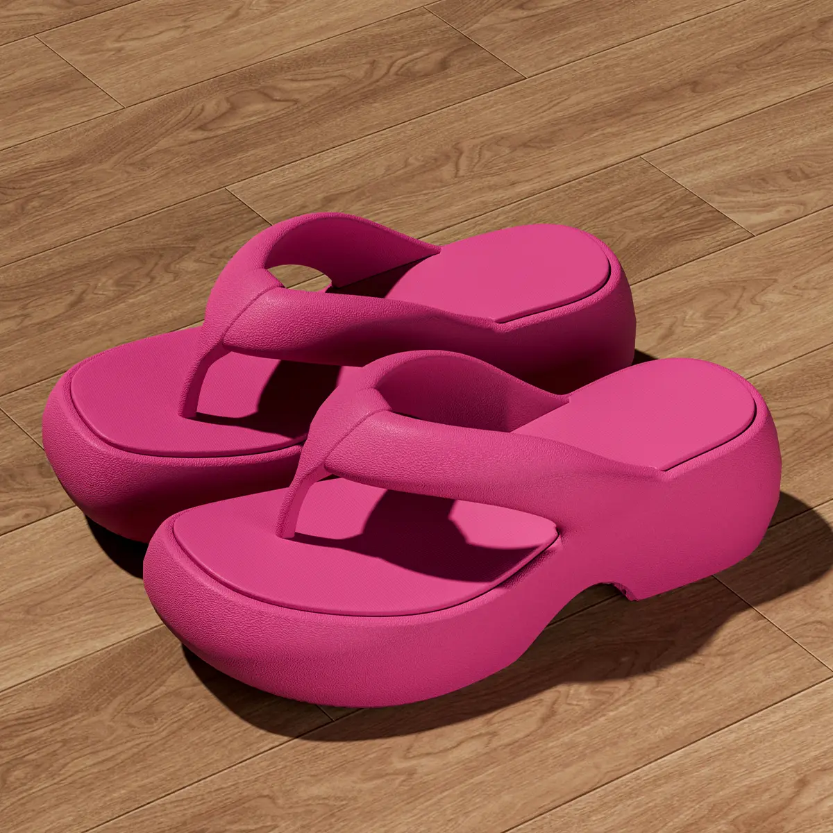 EVA Women Flip-flops Increase Non-slip Platform Slippers Fashion Comfortable Outdoor Slippers
