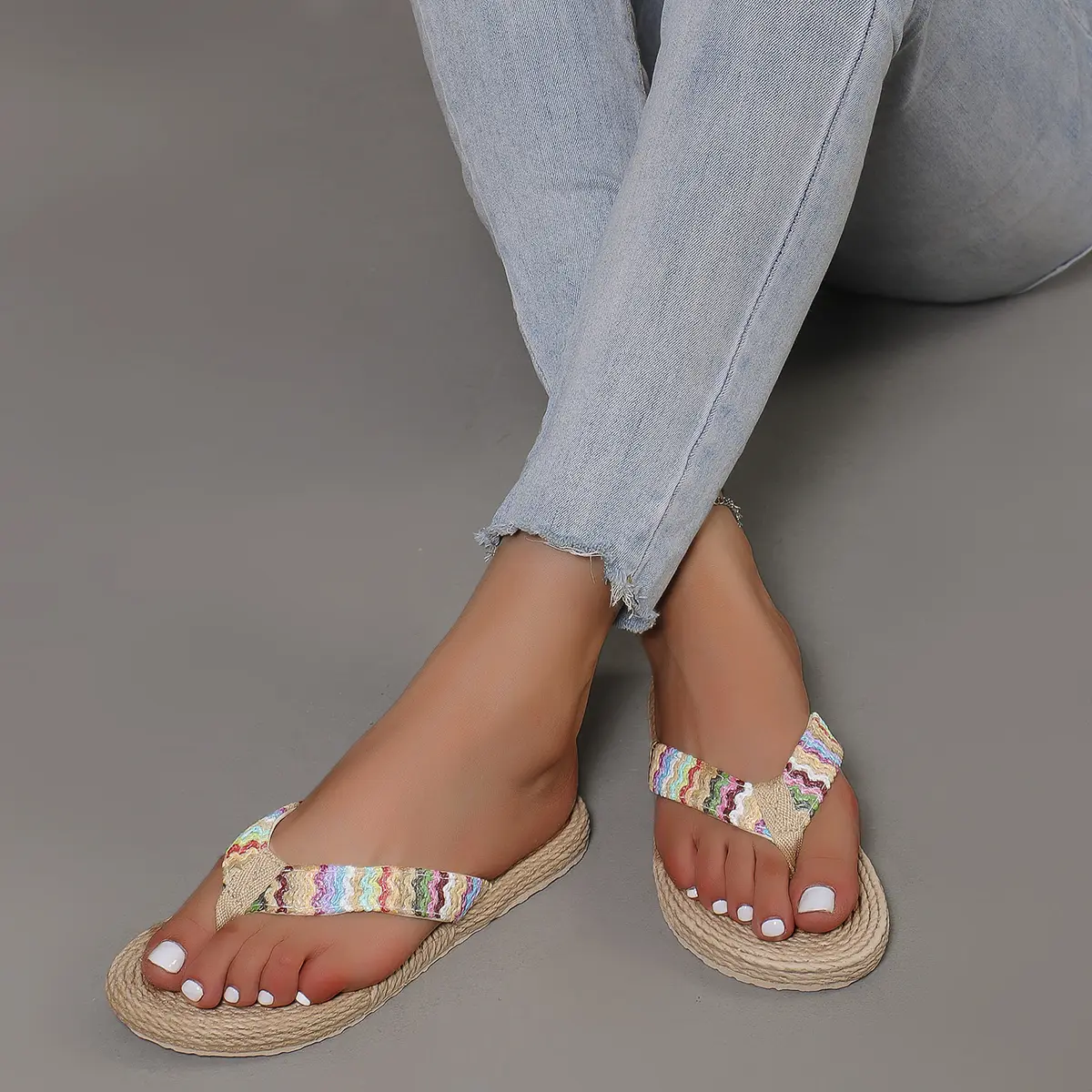 Women's Fashion Trend Anti-Slip Wear-Resistant Flip-Flops