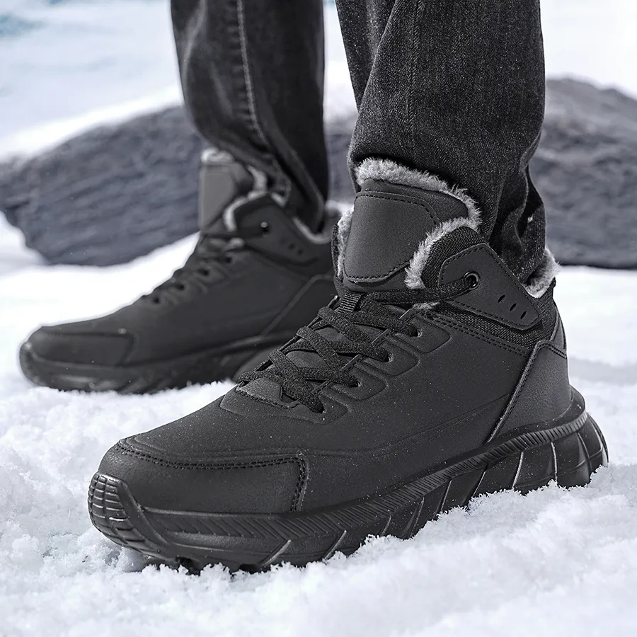 Men's Winter Outdoor Warm Trekking Anti Slip Comfo...