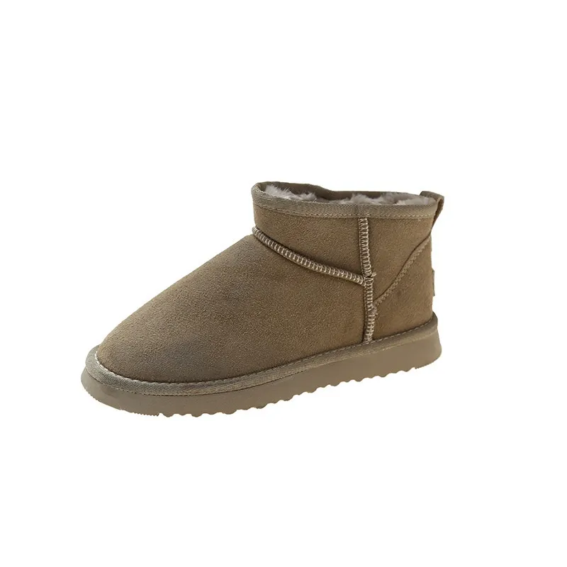 New Men's Designer Velvet Warm Leisure Thick Bottom Snow Footwear