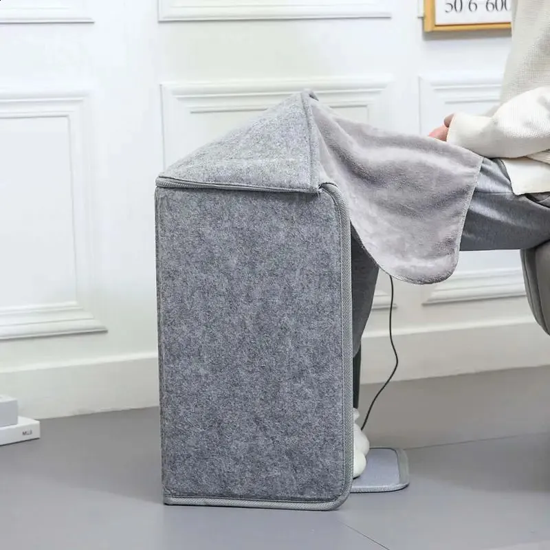 Electric Foot Warmer Blanket Winter Heated Pad Foldable for Under Desk Office Portable Leg and Foot Heating