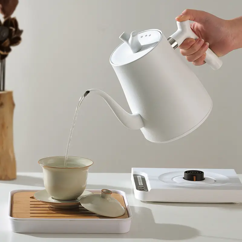Gooseneck Electric Kettle Hand Brewing Coffee Pot ...