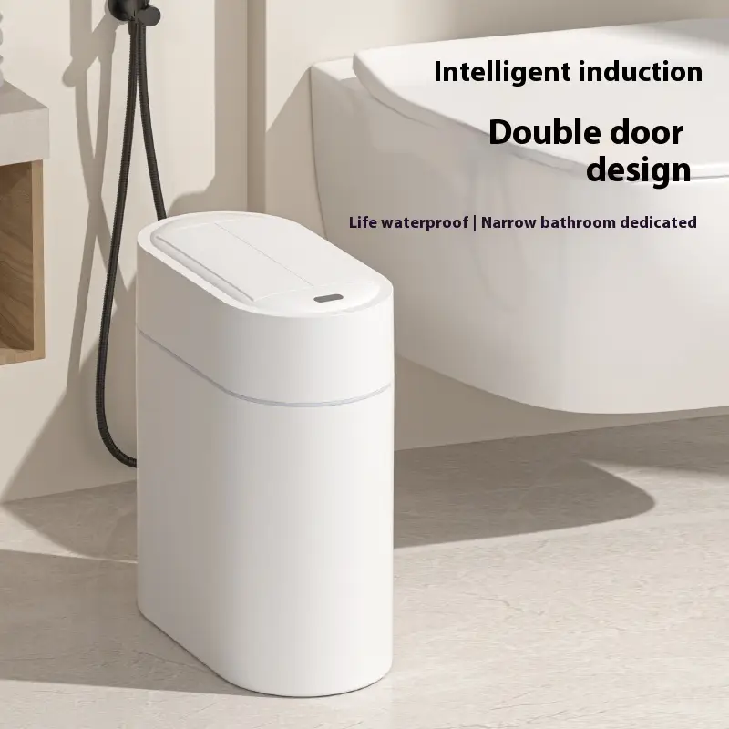 Smart Sensor Trash Can Household Automatic Electri...