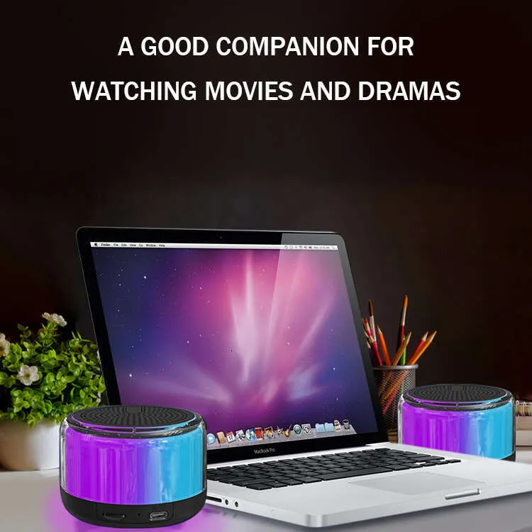 New Portable Outdoor Bluetooth Speaker 12-Hour Playtime Wireless Speaker for Mobile Phones