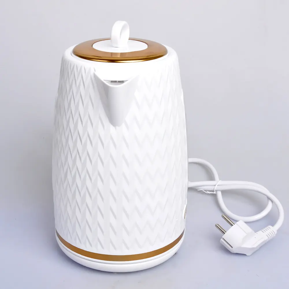 Electric Tea Kettle 2000W Hot Water Heater Boiler BPA-Free, Fast Boil, Water Level Window and Auto Shut-Off