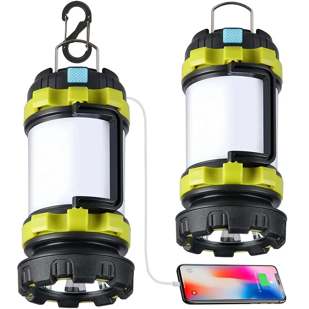 LED Camping Lantern Rechargeable Lantern 3000mAh P...