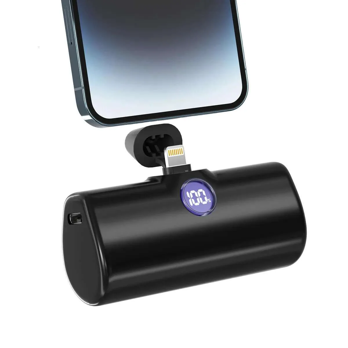 Mini Charger Power Bank Portable 5000mAh Fast Char...