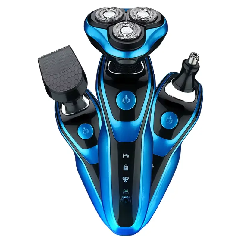 Electric Shaver Rotary Shaver Beard Trimmer Hair Cutting Shaving Machine Clipper for Men