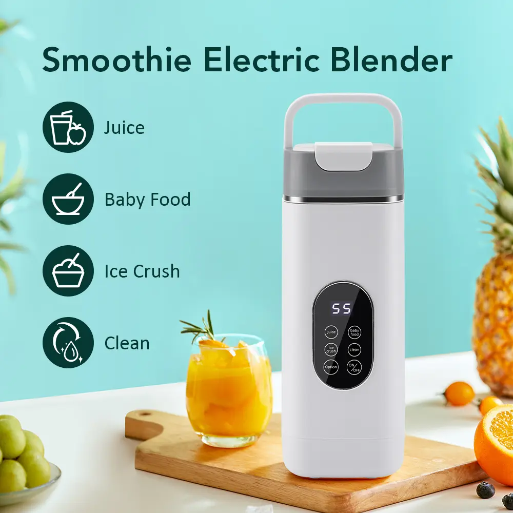 Travel Portable Electric Blender Rechargeable Fres...