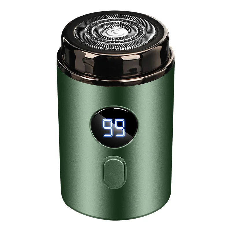 Small Shaver Digital Display Electric Men's Razor Smart Portable Mini Travel Use