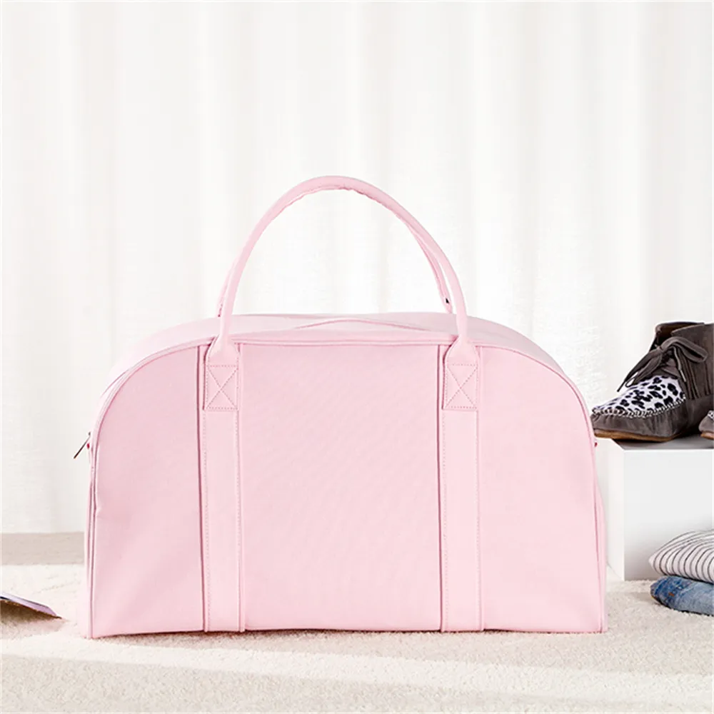 Canvas Travel Bag Simple Small Fresh Large Capacit...