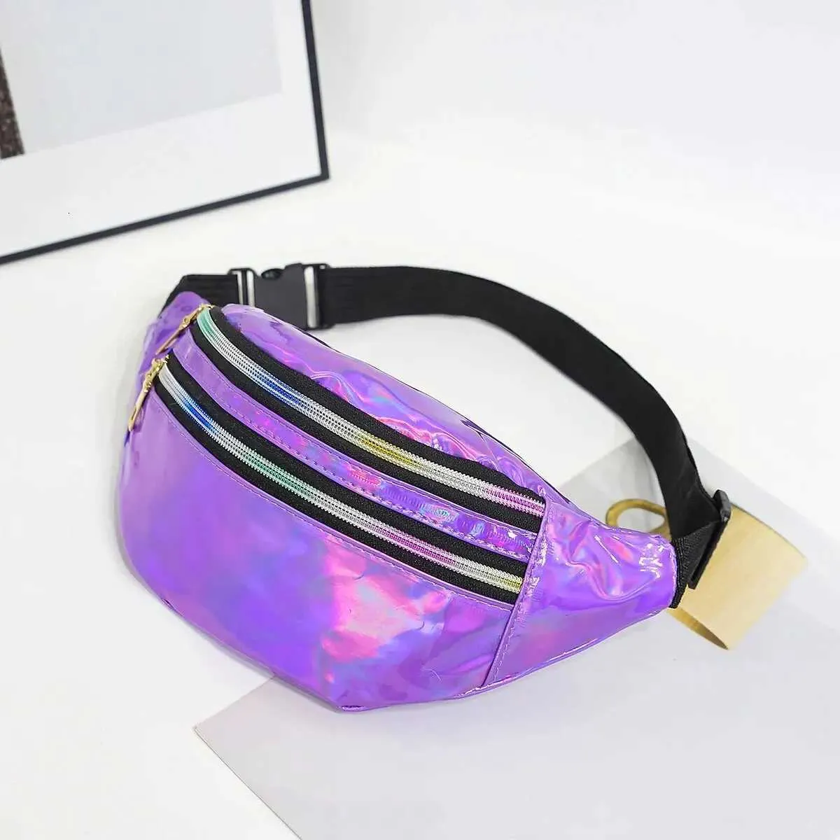Waist Bag Waist Laser Belt Bag Fanny Pack Cute Wai...