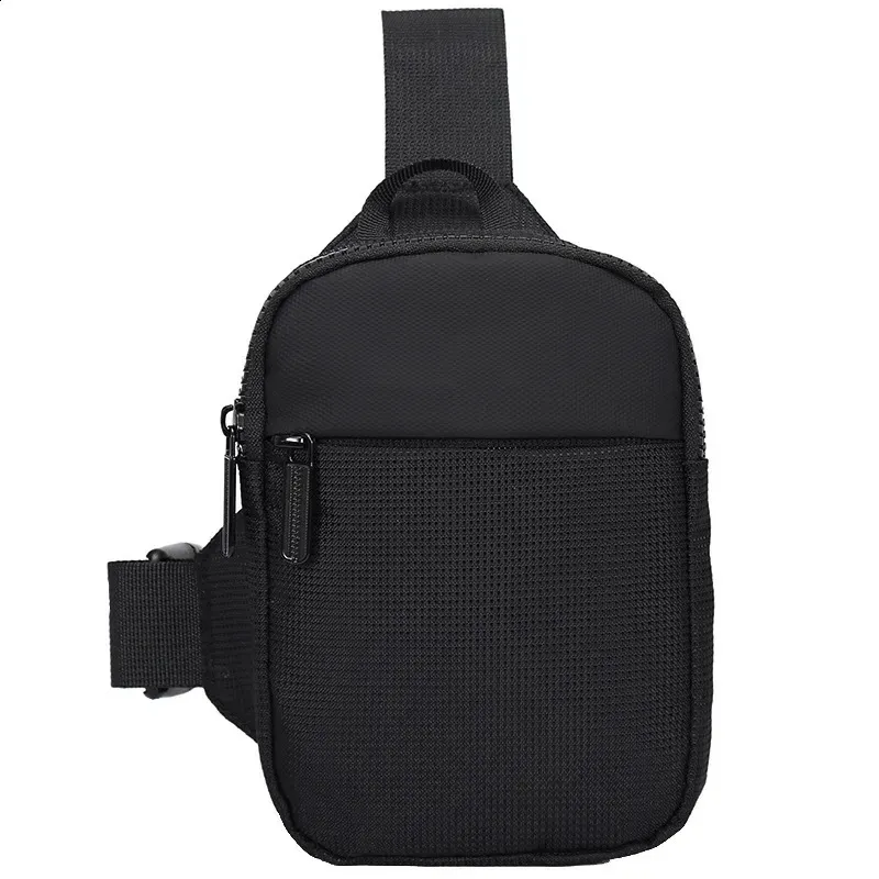 Men Chest Bag Fashion Small Canvas Shoulder Crossb...