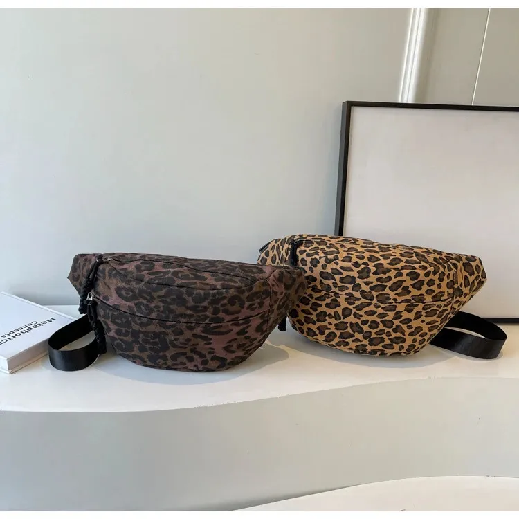 Chest Bags For Women Canvas Large Capacity Shoulde...