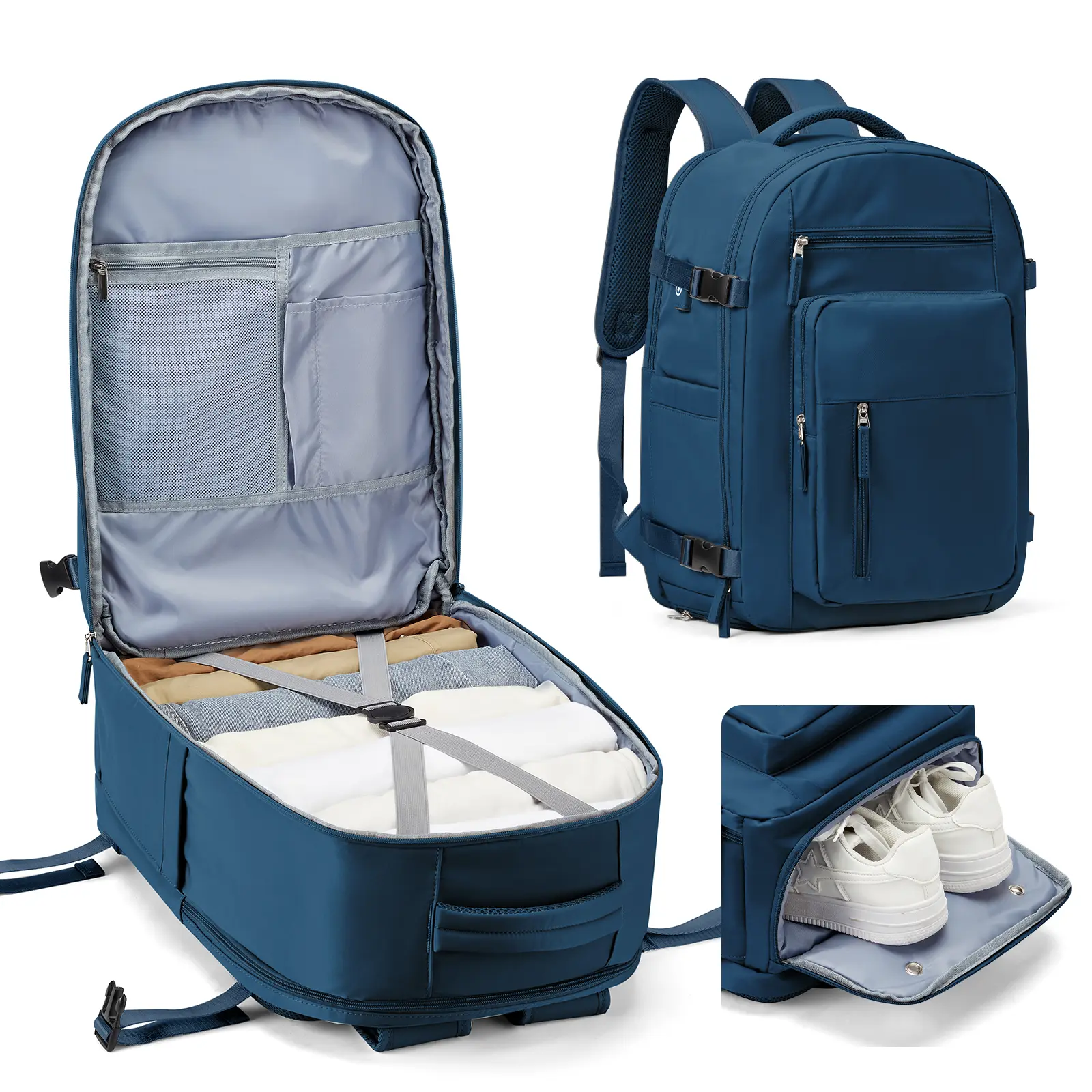 Travel Backpack For Women Men Carry On Backpack Waterproof Laptop Backpack