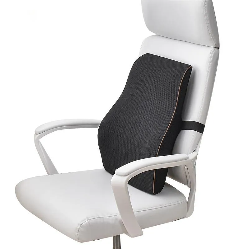 Memory Foam Orthopedic Mesh Backrest Cushion for Office Chair Lumbar Support Pillow