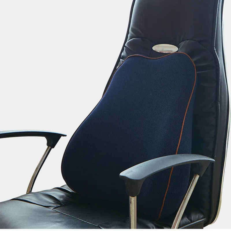 Memory Foam Cushion Pillow Lumbar Seat Pad Ergonomic Back Support Office Chair Cushion