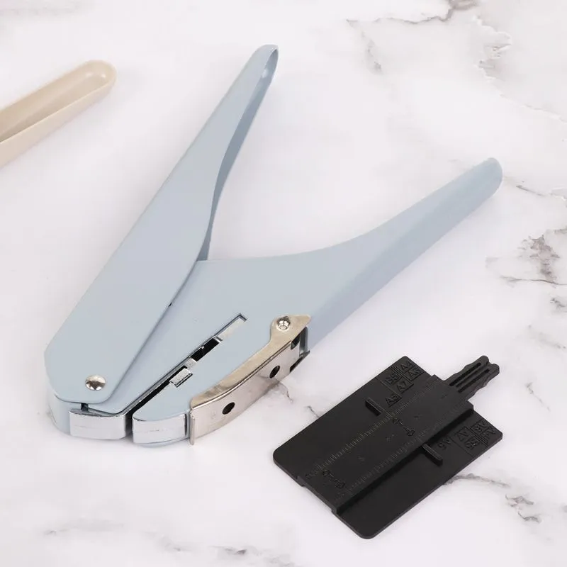 T-Shaped Mushroom Hole Punch Paper Cutter Loose-Leaf DIY School and Office Scrapbooking Binding Tool
